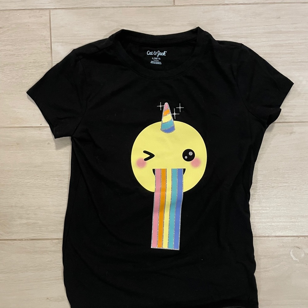Girls cute emoji T